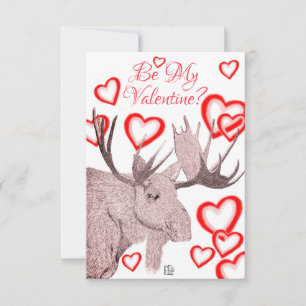 Tarjeta de El día de San Valentín de texto de colo