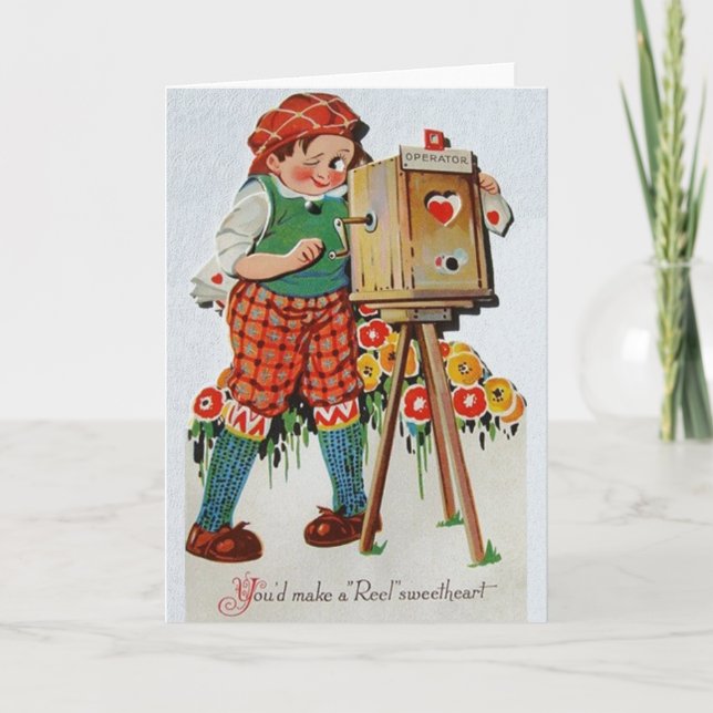 Tarjeta de El día de San Valentín del director de  (Anverso)