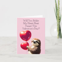 Tarjeta de El día de San Valentín eslovaca - Graci