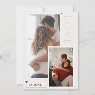 Tarjeta de El día de San Valentín fotográfico - Añ