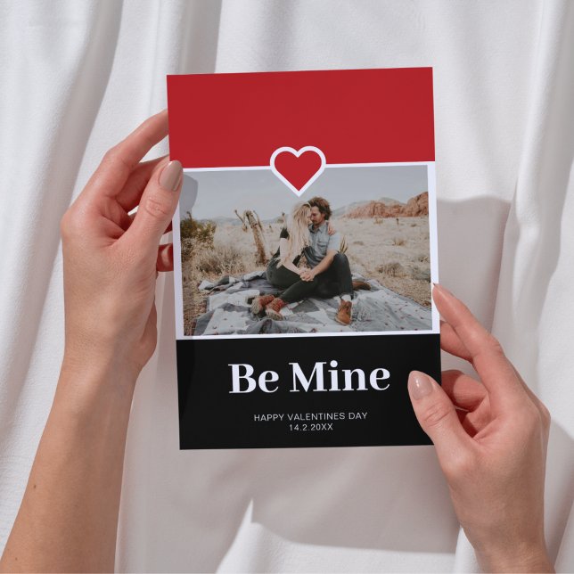 Tarjeta de El día de San Valentín fotográfico Be M (Subido por el creador)