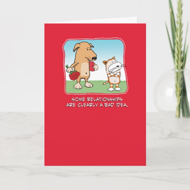 Tarjeta de El día de San Valentín graciosa y dulce (Anverso)