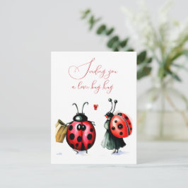 Tarjeta de El día de San Valentín Ladybug