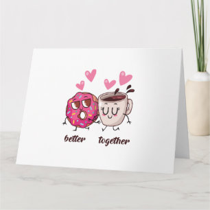 Tarjeta de El día de San Valentín Mejor Juntos
