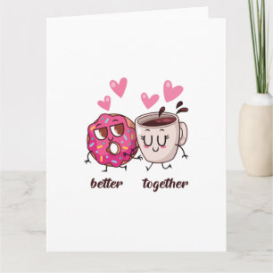 Tarjeta de El día de San Valentín Mejor Juntos
