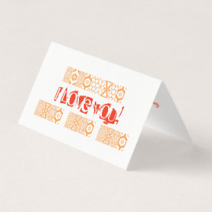 Tarjeta de El día de San Valentín minimalista