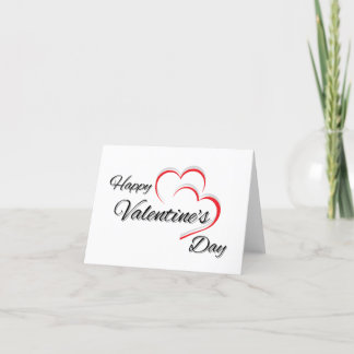 Tarjeta de El día de San Valentín minimalista
