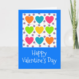 Tarjeta de el día de San Valentín para preadolesce