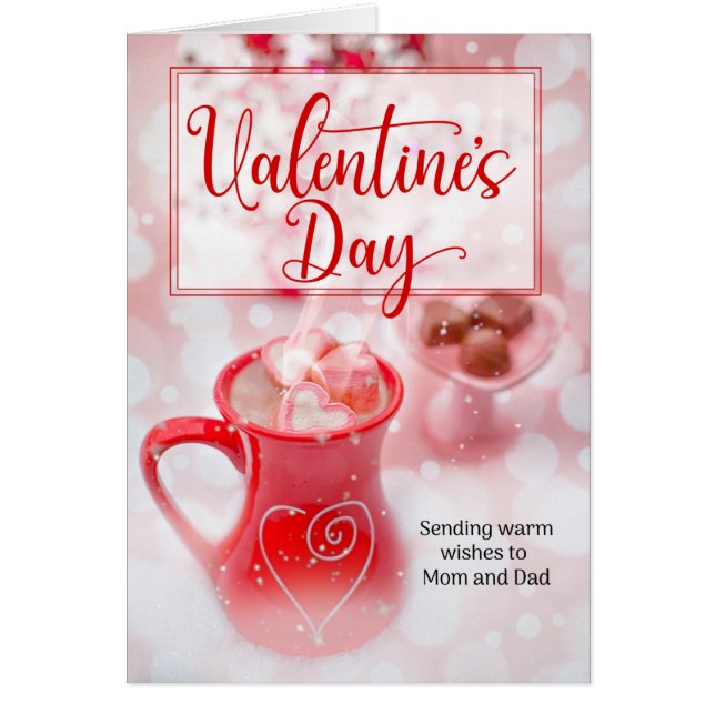 Tarjeta de El día de San Valentín para tratamiento (Frente)