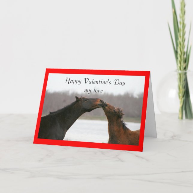 Tarjeta de el día de San Valentín, Personalizable, (Anverso)