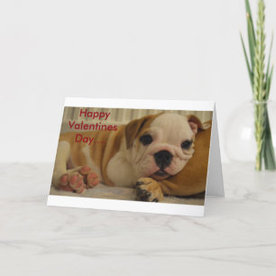 Tarjeta de El día de San Valentín personalizada