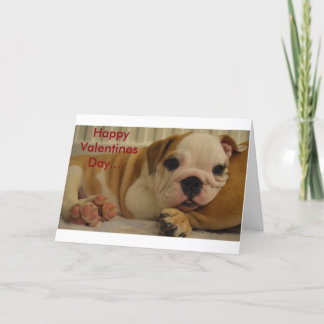 Tarjeta de El día de San Valentín personalizada