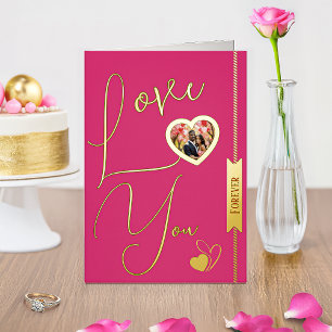 Tarjeta de El día de San Valentín personalizada po