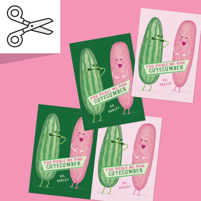 Tarjeta de El día de San Valentín rosada para aula (Subido por el creador)