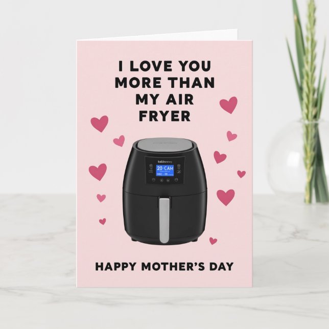 Tarjeta de electrodomésticos del Día de la Madre d (Anverso)