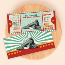 Tarjeta de embarque de cumpleaños para el billete 