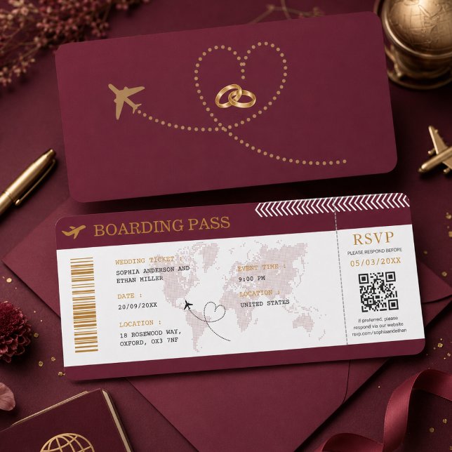 Tarjeta de embarque de destino Pasaje de avión Bod (Subido por el creador)