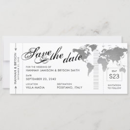 Tarjeta de embarque del Mapa del Mundo de Plata Gu