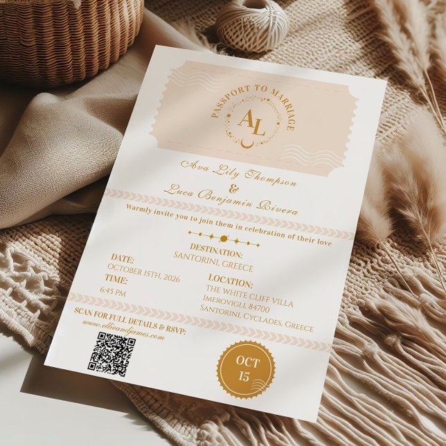 Tarjeta de Embarque Destino de Boda Cósmica (Subido por el creador)