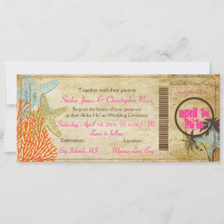 Tarjeta de embarque PixDezines al paraíso