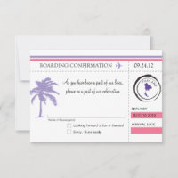 Tarjeta de embarque RSVP PARA TAILANDIA