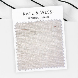 Tarjeta de empaquetado de muestra de estructura