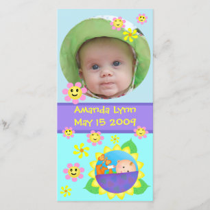 Tarjeta de encargo de la foto de la invitación del