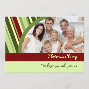 Tarjeta de encargo de la invitación de la fiesta