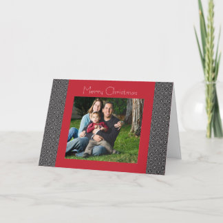 Tarjeta de encargo del día de fiesta moderno