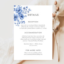 Tarjeta de Enclosure con Detalles de Acuarela Chin