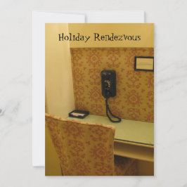 Tarjeta de encuentro de vacaciones de RoseWrites