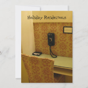 Tarjeta de encuentro de vacaciones de RoseWrites
