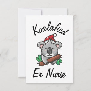 Tarjeta de enfermera de urgencias Koalafied