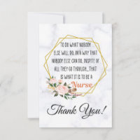 Tarjeta de enfermera - Día de la enfermera - Tarje