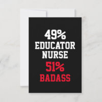 Tarjeta de Enfermera Educadora Malota