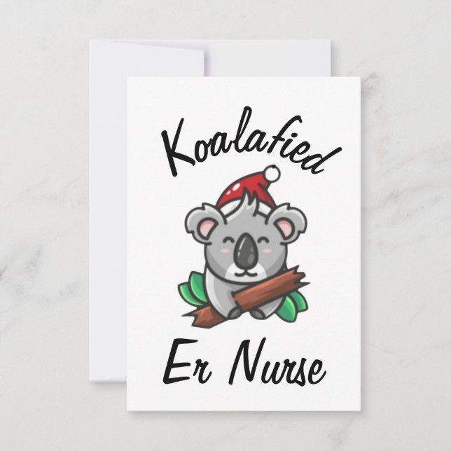 Tarjeta De Enfermería De Koalafied Er (Anverso)