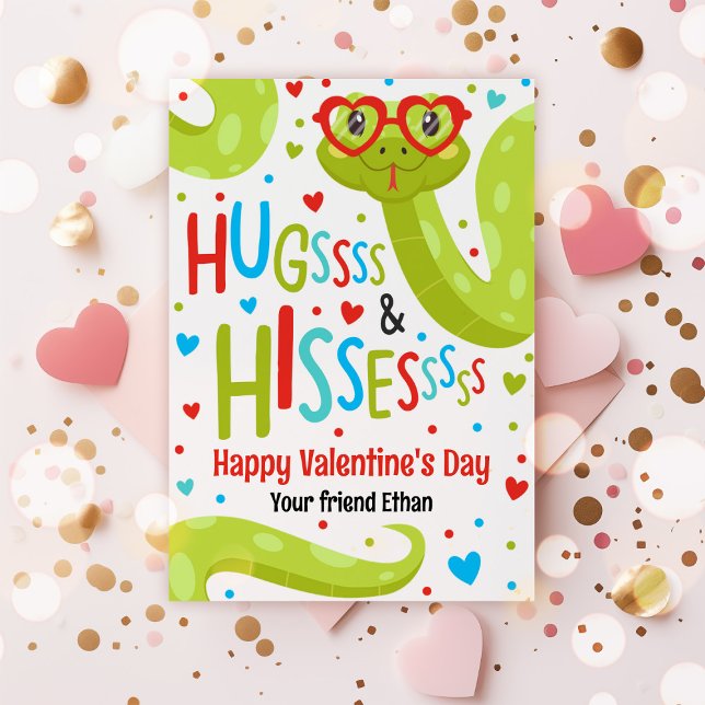Tarjeta De Enseñanza De San Valentín De Abrazos Y  (Subido por el creador)