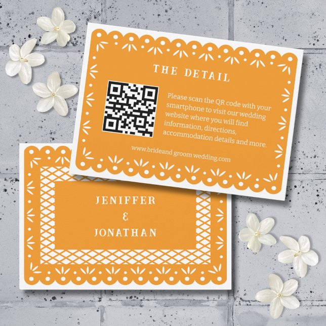 TARJETA DE ENTRADA DE LA PAPEL PICADO DE naranja M (Subido por el creador)