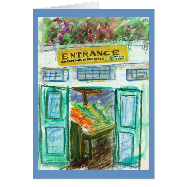 Tarjeta de entrada de mercado (Frente)