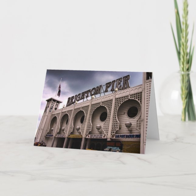 Tarjeta de entrada delantera de Brighton Pier (Anverso)