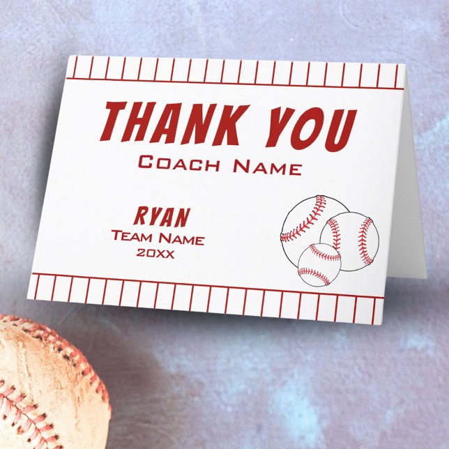 Tarjeta de entrenador de béisbol (Subido por el creador)