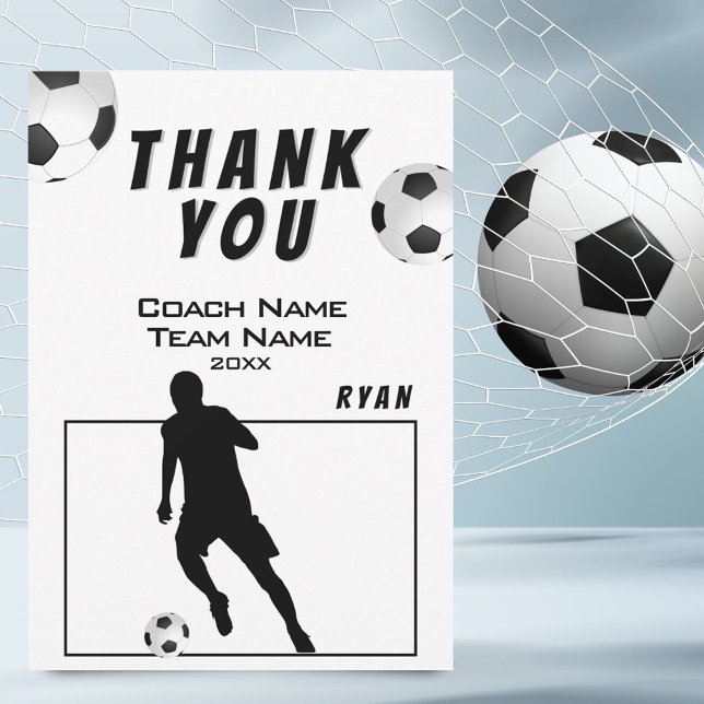 Tarjeta de entrenador de fútbol / fútbol (Subido por el creador)