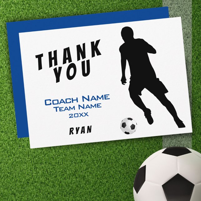 Tarjeta de entrenador Soccer Blue (Subido por el creador)