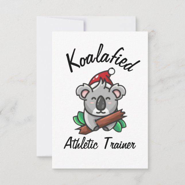 Tarjeta de entrenamiento atlético Koalafied (Anverso)