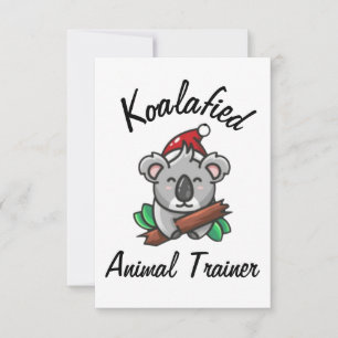 Tarjeta de entrenamiento para animales Koalafied