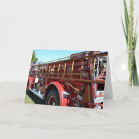 Tarjeta de entrenamiento para bomberos