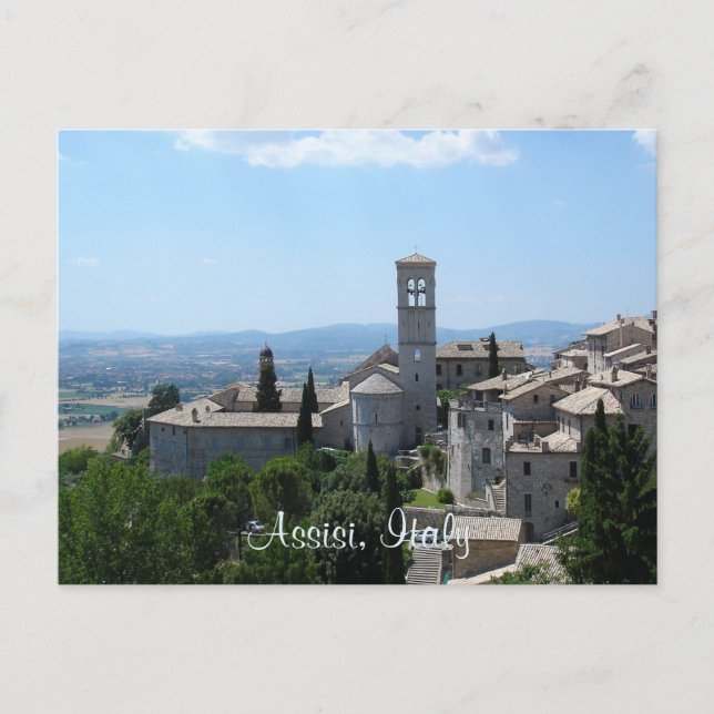 Tarjeta de envío: Assisi (Anverso)