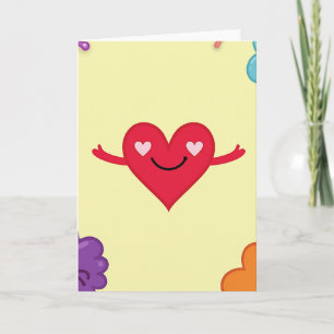 Tarjeta de envío de amor y abrazos