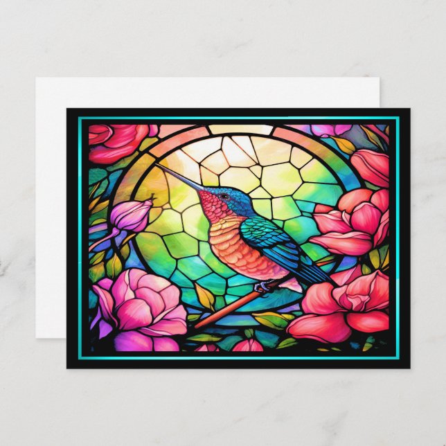 Tarjeta de envío para la papelería de tarjetas pla (Anverso / Reverso)