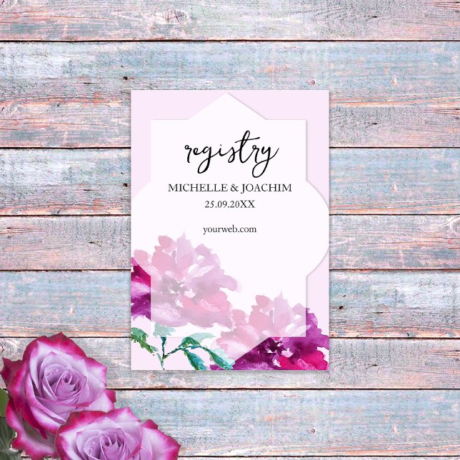 Tarjeta de envoltorio artístico de color rosa rosa (Subido por el creador)